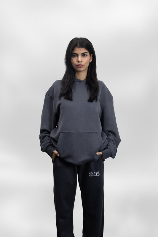 okapi Clothing Dark Grey Rainfall Pant