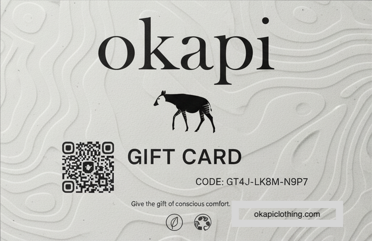 okapi clothing Gift Card