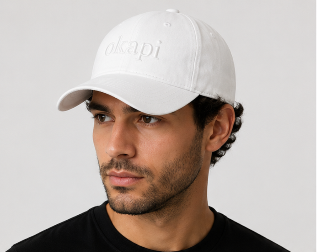 White "The okapi" Cap