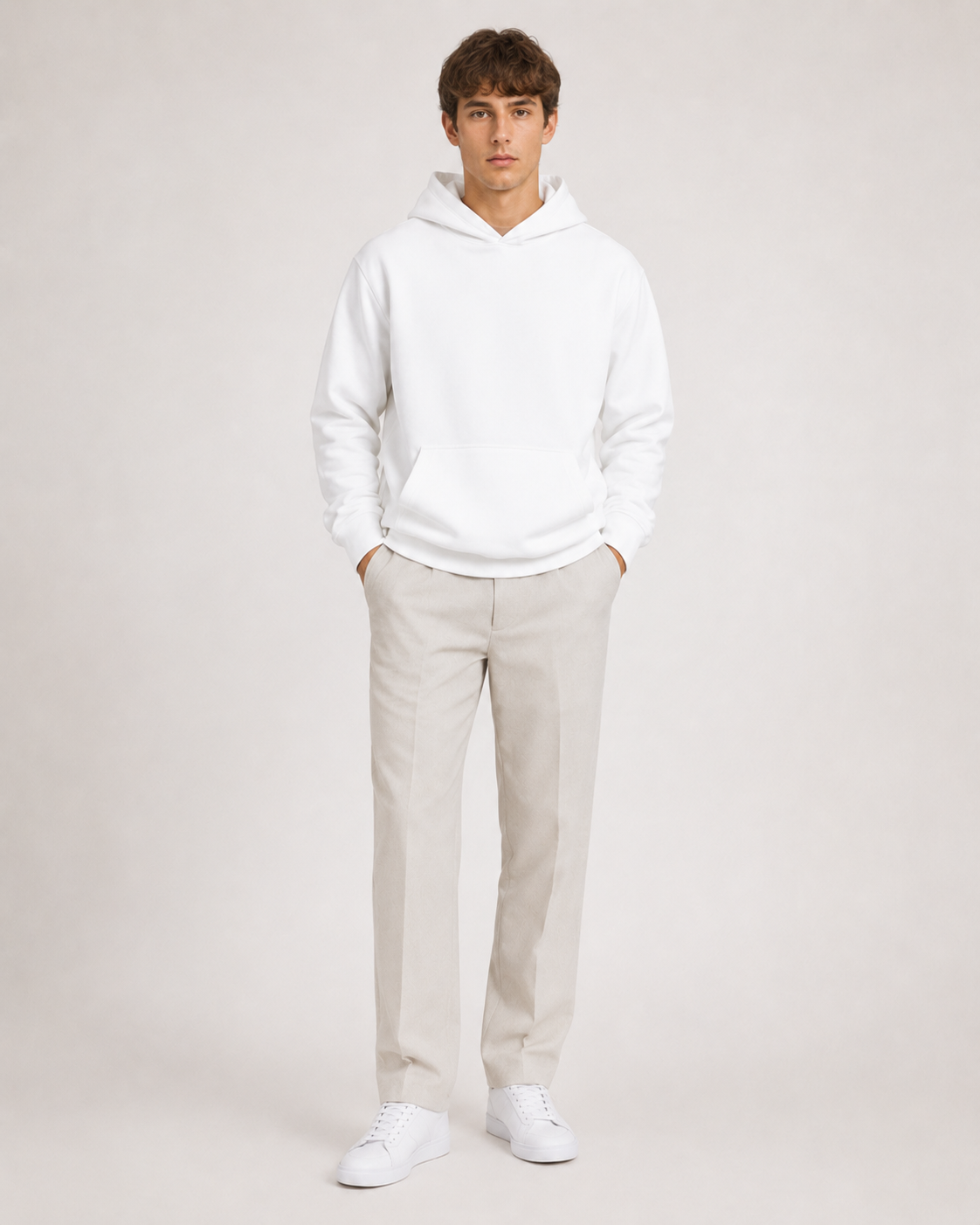 White Canopy Hoodie