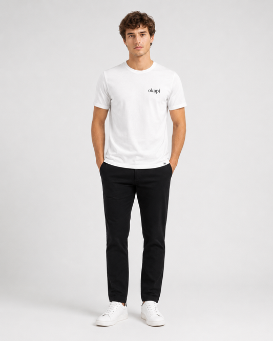 White Striped Legacy T-shirt