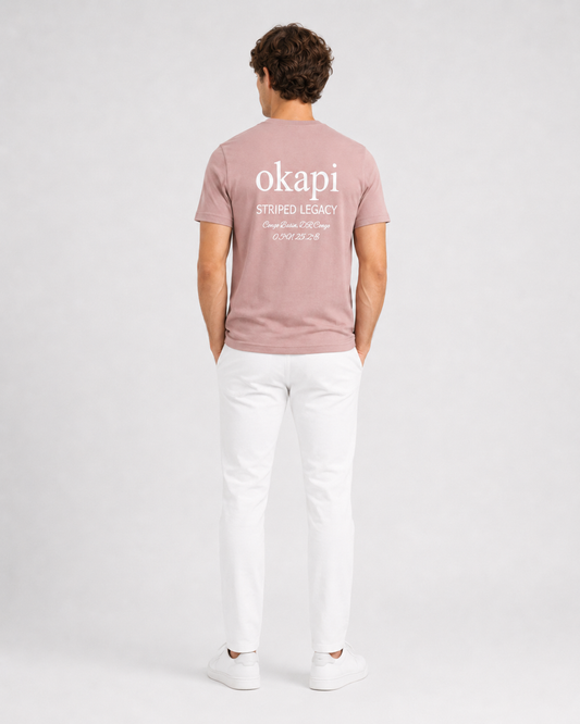 Pink Striped Legacy T-shirt