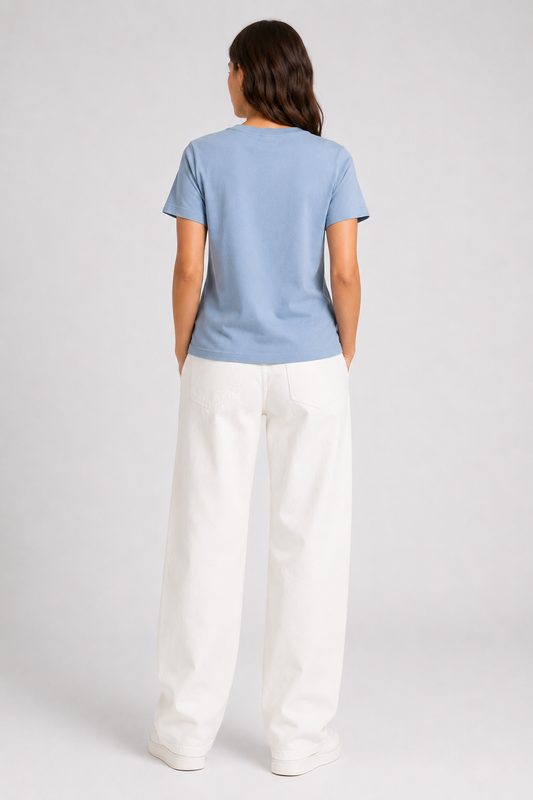 Blue "The okapi" T-shirt