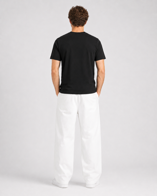 Black "The okapi" T-shirt