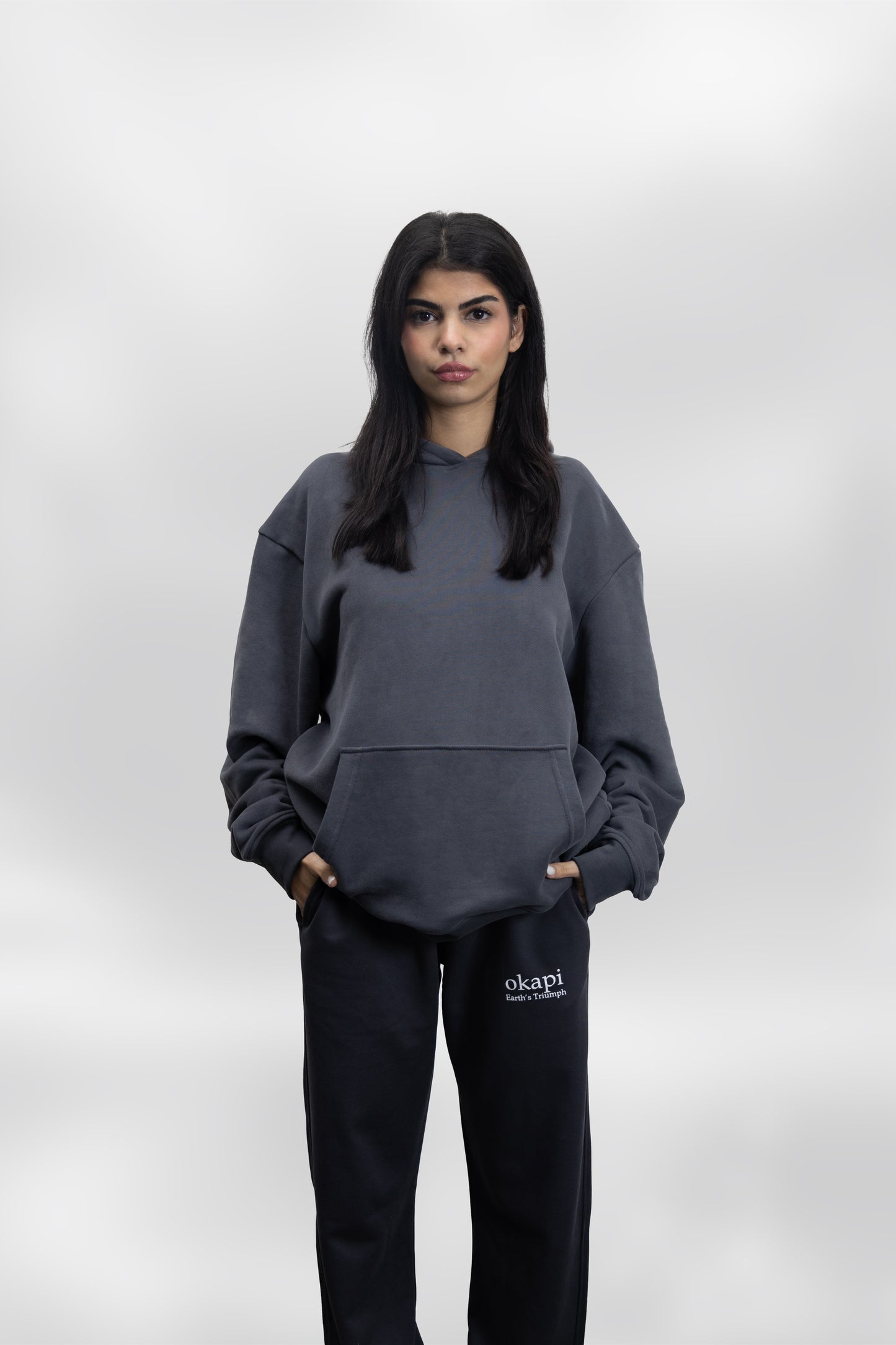 okapi Clothing Dark Grey Rainfall Pant