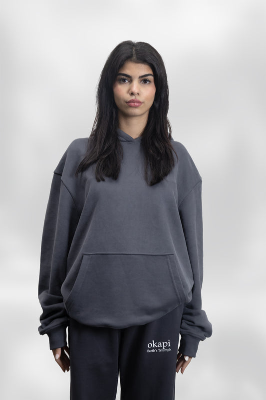 okapi clothing Dark Grey Hoodie and Pant