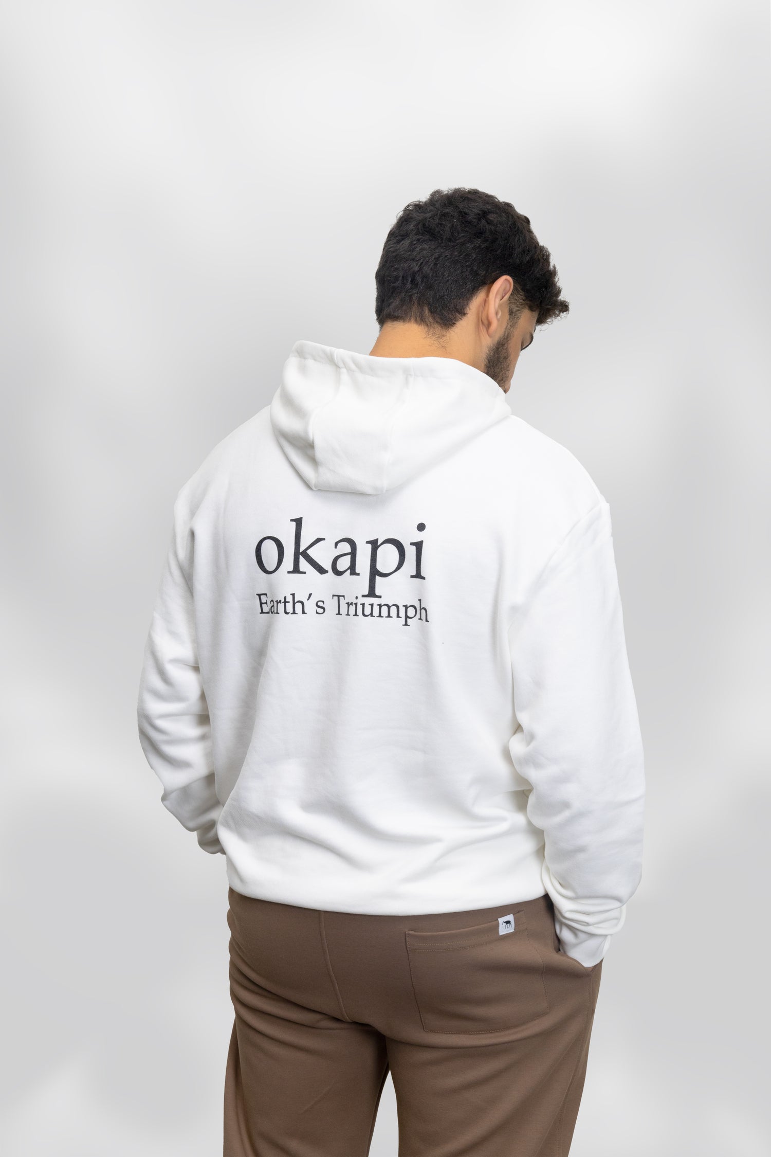 okapi clothing White Canopy Hoodie