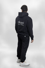 okapi clothing black canopy pant