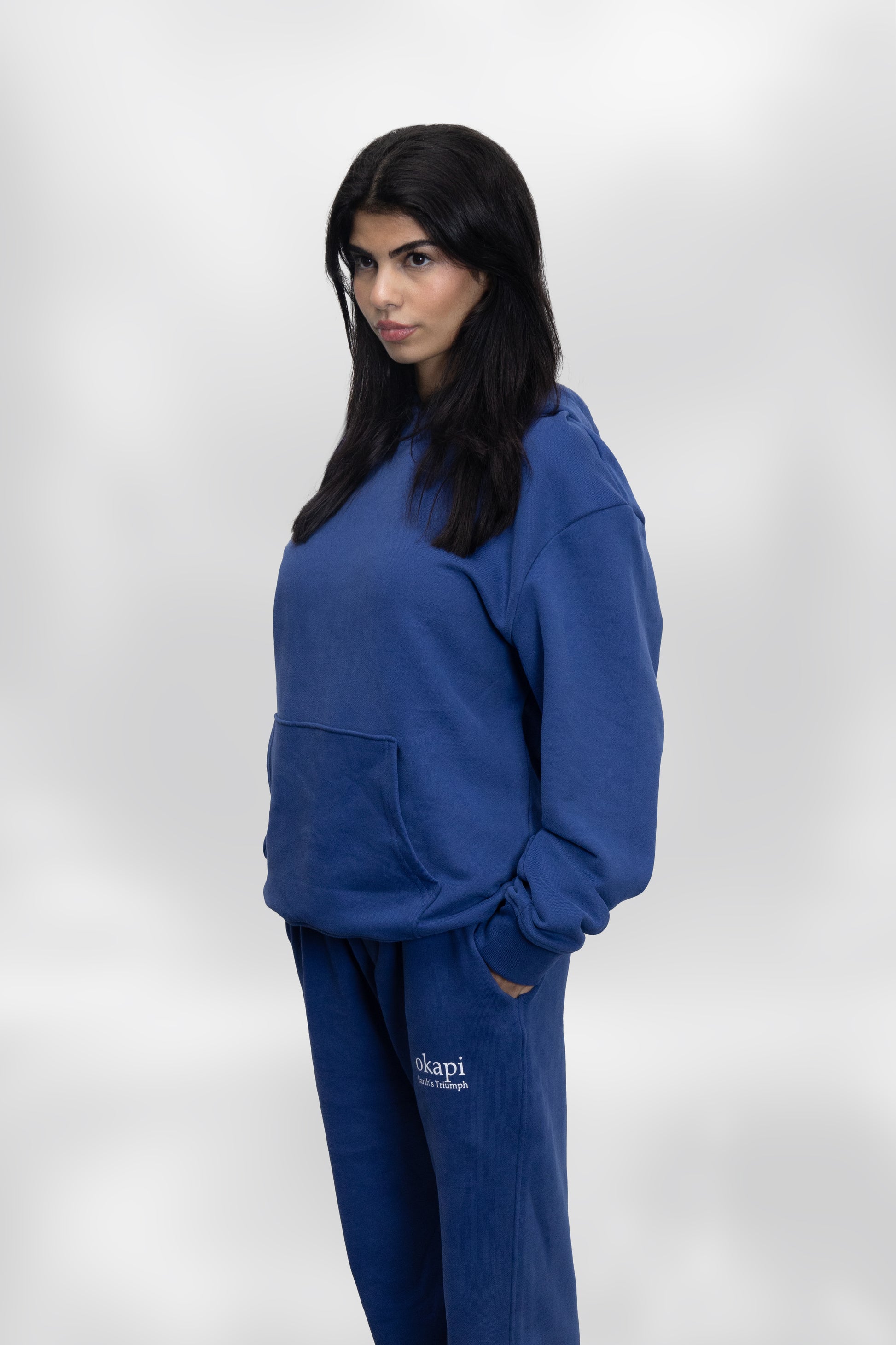 okapi clothing blue hoodies collection